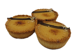 ALL NEW BOX SIZE - NOW IN BOXES OF 12 Homemade Bliss Gluten Free Burnt Caramel Tarts