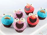 Sweet By Nature Fuzzy Buddies Cupcakes Box of 6