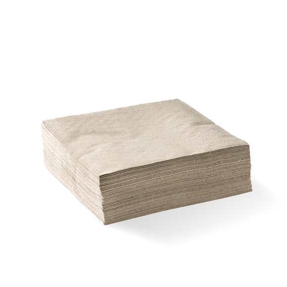 ***ALL NEW LOW PRICE*** 2 Ply Natural Corner Embossed Cocktail Box of 2000