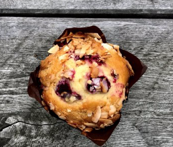 Marks Quality Cakes Raspberry, White Chocolate & Coconut Muffin