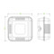 *** ALL NEW LOW PRICE *** Pac Trading 6” White Hamburger Sugarcane Clamshell Box of 400
