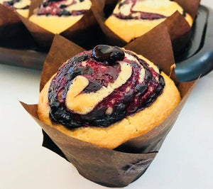 Cakes By Sweethearts Blueberry Muffin Box of 6
