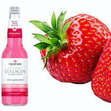 Wild One Rejuvinate Sparkling Collagen Water Strawberry 330ml Boxes of 12