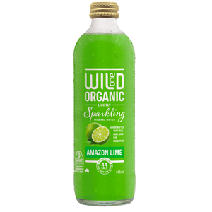 Wild One Sparkling Amazon Lime 345ml Boxes of 12
