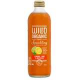 Wild One Organic Sparkling Mineral Water Lemon Lime & Bitters 345ml Boxes of 12