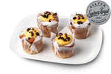 Little Secrets Bakehouse Gluten Free Blueberry & Lemon Muffins Box of 6