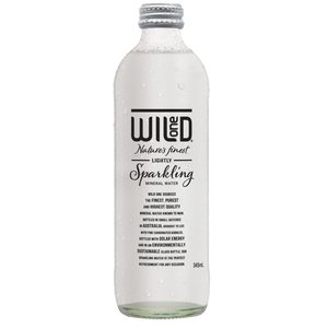 Wild One Organic Sparkling Mineral Water 345ml Boxes of 12