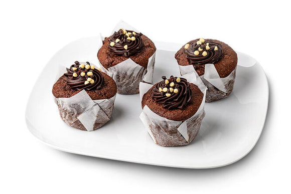 Little Secrets Bakehouse Gluten Free Triple Choc Indulgence Muffin Box of 6
